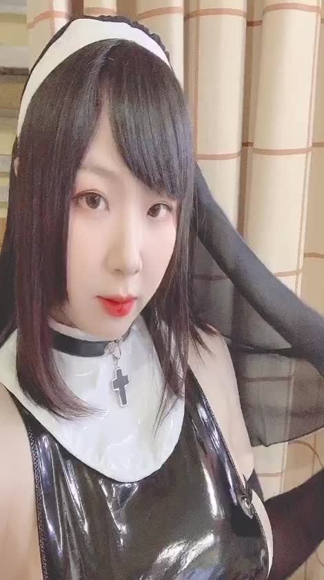皮皮奶可可爱了啦  系带修女 1