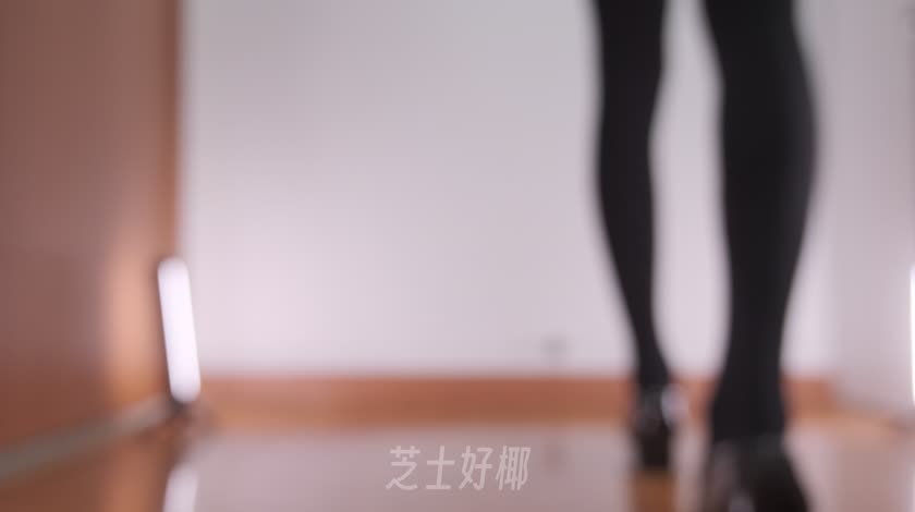 芝士好椰 NO.004  - Haruta 4603 黑白过膝袜 and 行走参考 V (1)