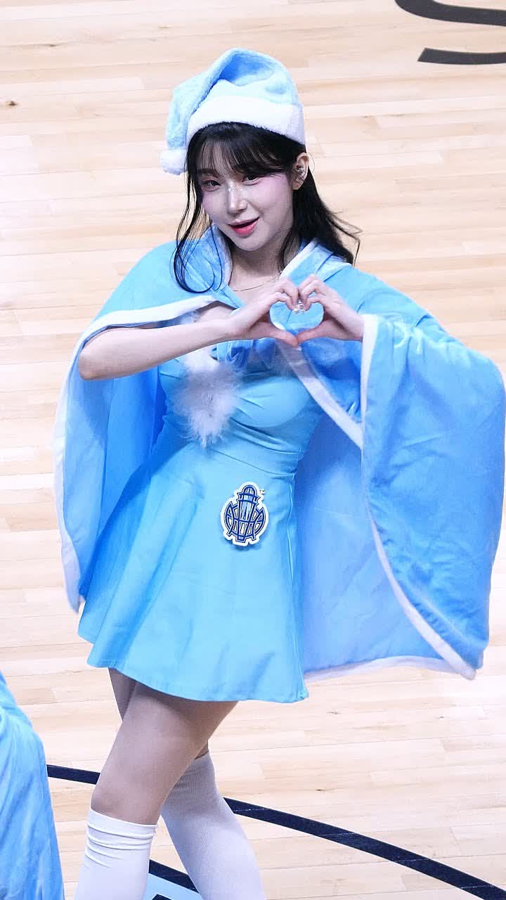 고양 소노 스카이거너스 치어리더 크리스마스 스페셜공연 (이주은) 직캠 [고양 소노 아레나]