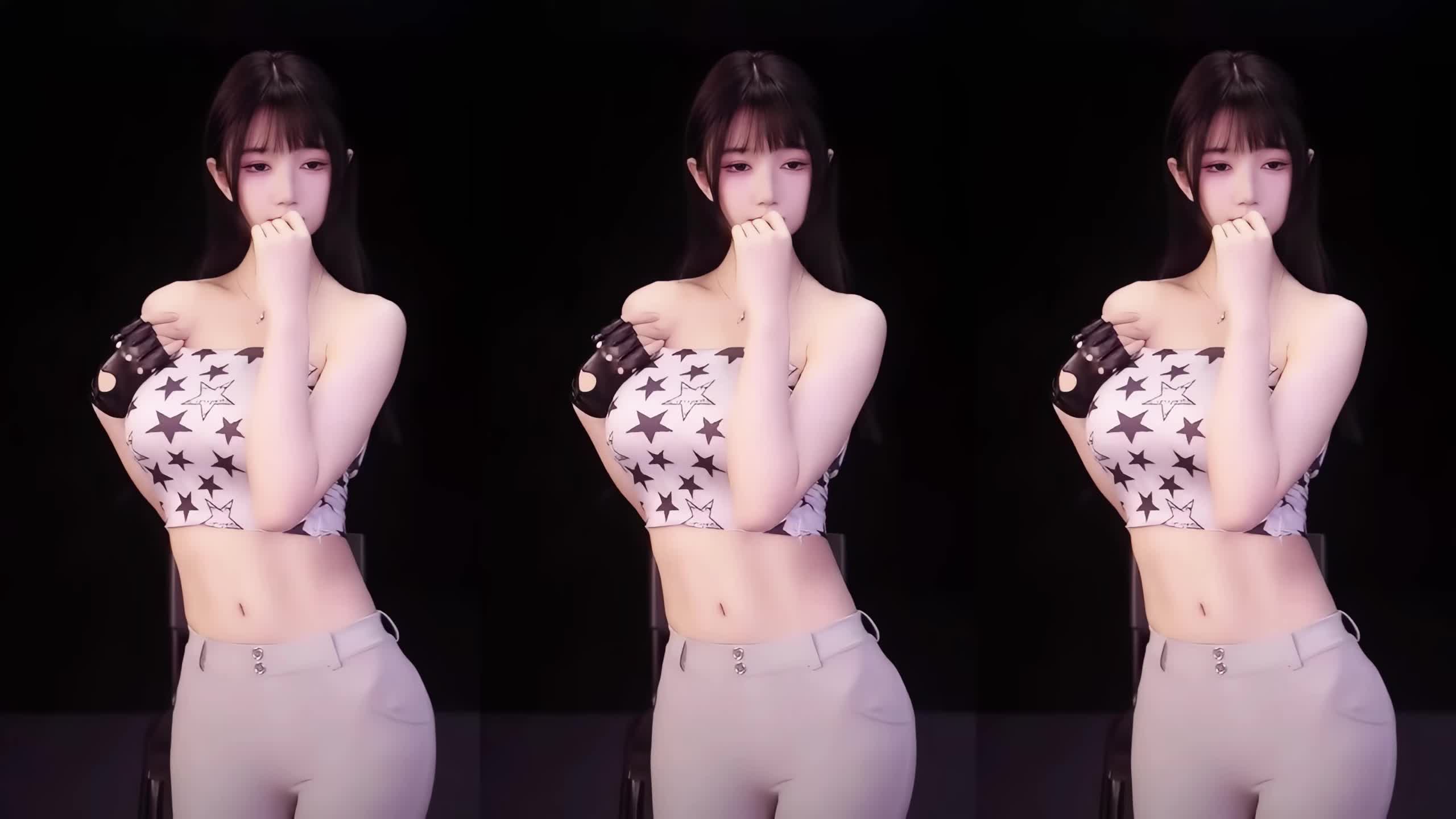 「坏空空-虎牙」美女主播性感热舞 直播舞蹈精选 03