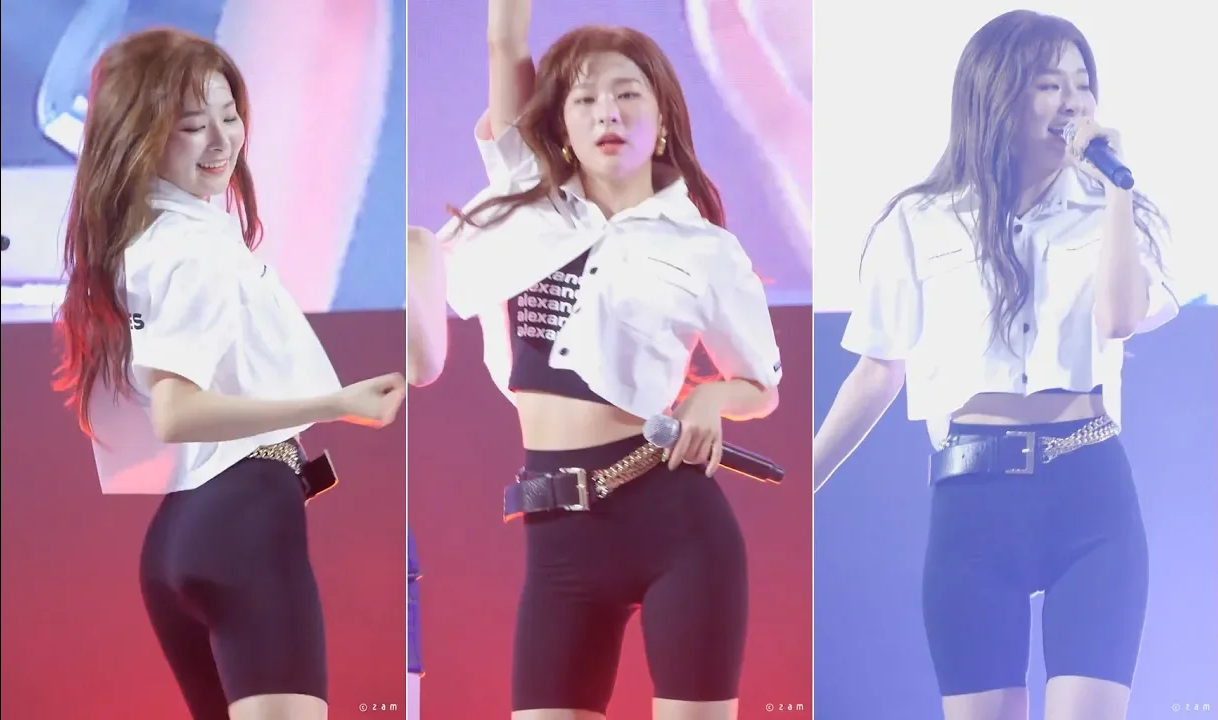 레드벨벳 RedVelvet 슬기 - 빨간맛 Red Flavor (LG V50 듀얼스크린으로한판붙자 잠실롯데월드아이스링크) 직캠