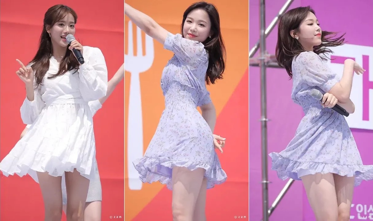 에이프릴 APRIL 나은 레이첼 - 팅커벨 & 봄의나라이야기 (푸드페스타 광화문광장) 직캠