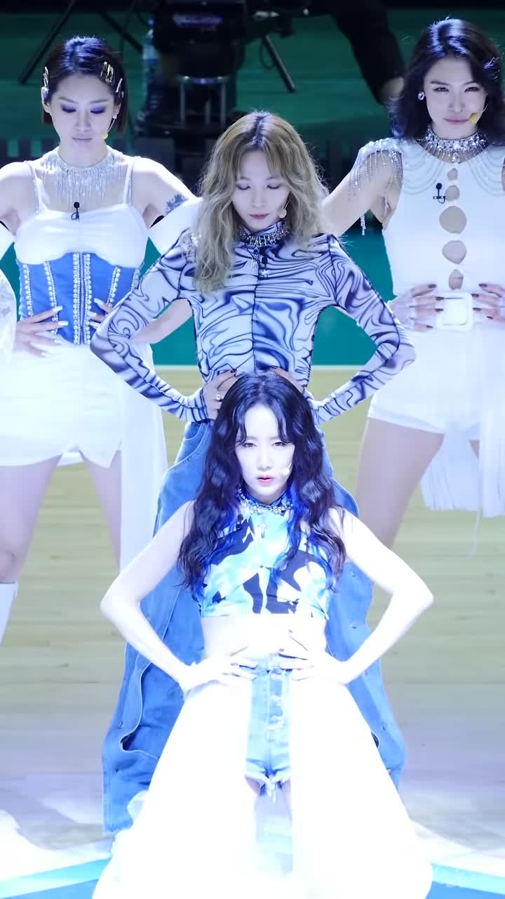 마마돌 (Mamadol, 엄마는 아이돌) - 우아힙 (선예) 직캠 [부천실내체육관 하나원큐 VS 신한은행 에스버드]